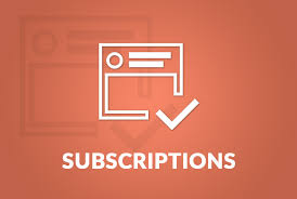 Subscription product (subscription only)