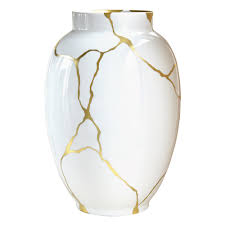 white vase